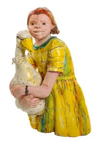 California Garden Goose Girl,
