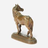 Isidore Jules Bonheur (French, 1827–1901) Cheval à l'Arrêt