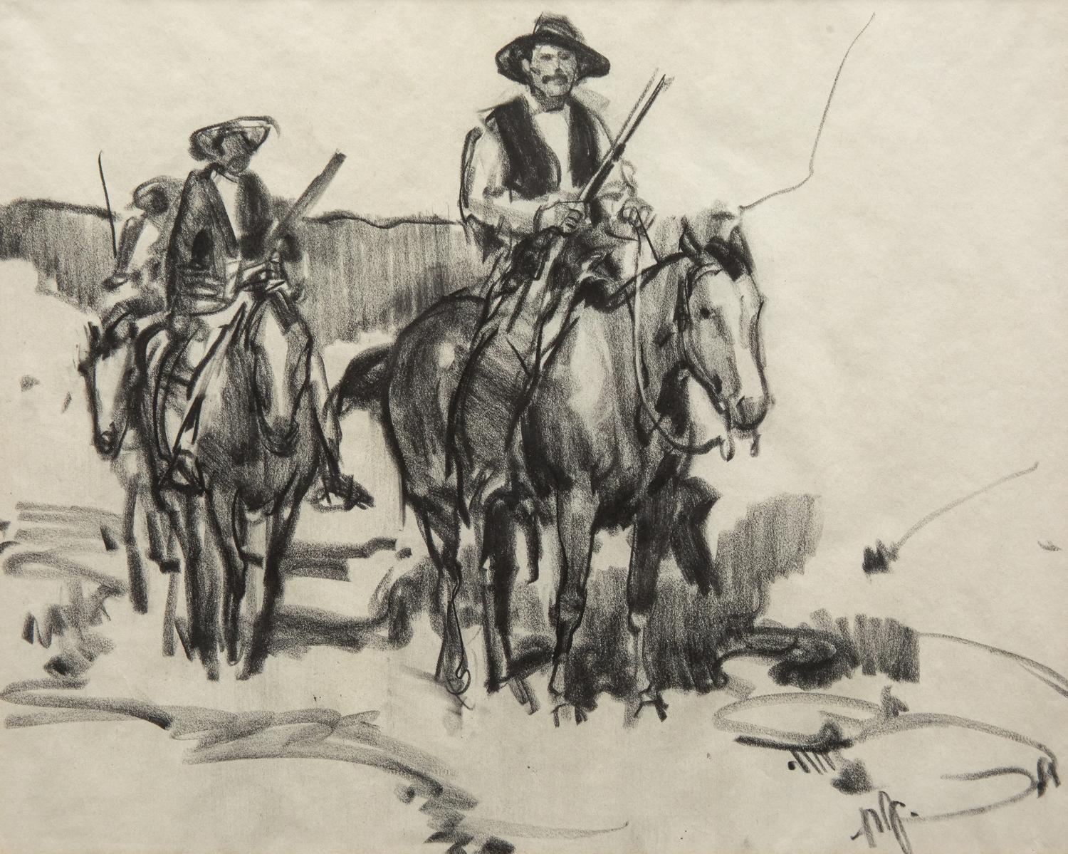 Cowboys on Horseback