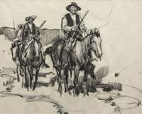 Cowboys on Horseback