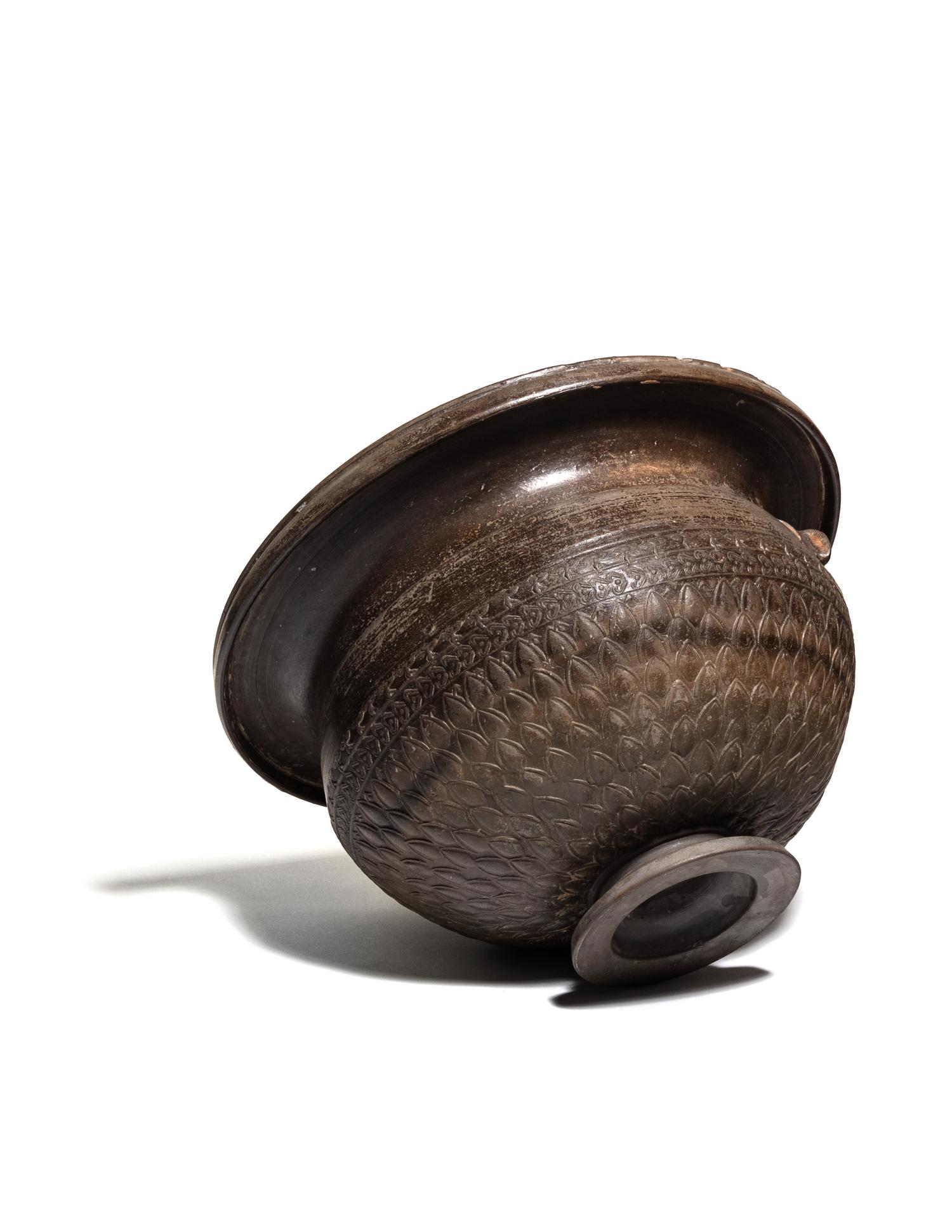 A Graeco-Roman Molded Pottery Bowl