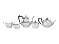 An American Silver Five-Piece Tea and Coffee Service