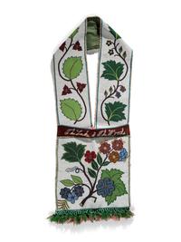Anishinaabe Beaded Bandolier Bag , The Lake of the Woods