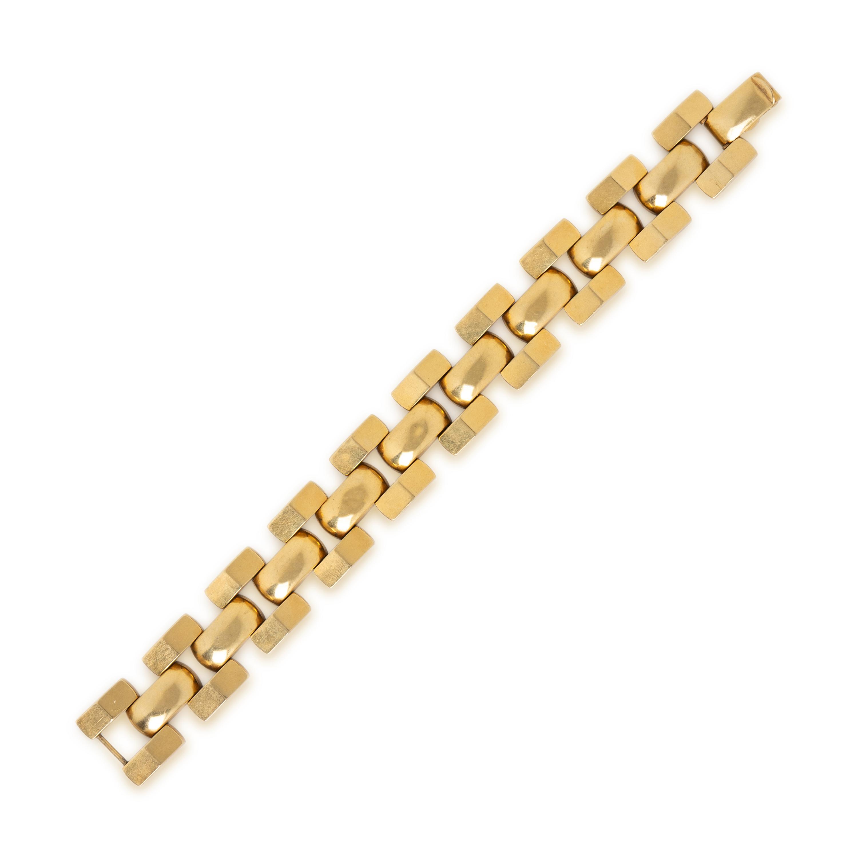 Yellow Gold Link Bracelet