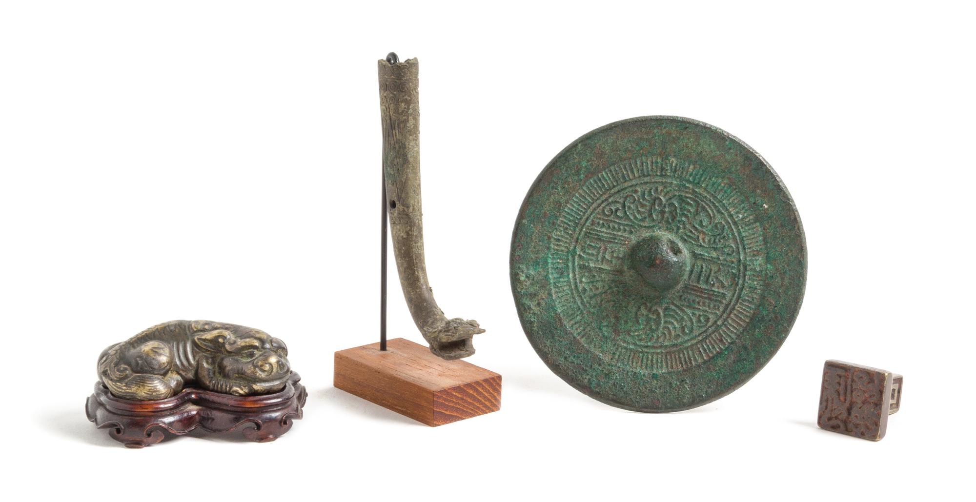Four Bronze Articles