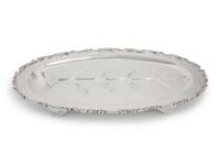 A Mexican Silver Well-and-Tree Platter