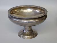 Sterling silver footed fruit compote bailey & co., mid 19th century