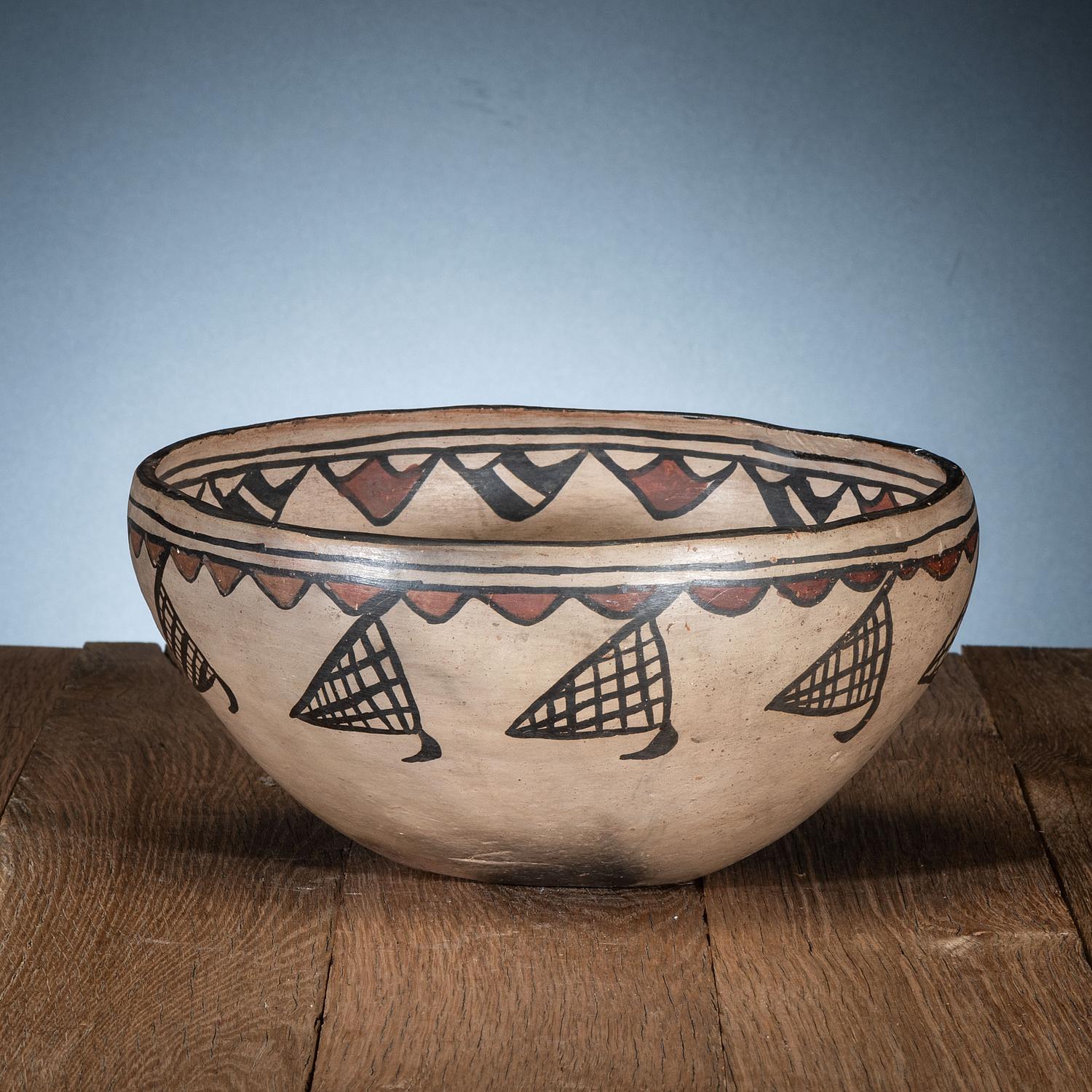 San Ildefonso Polychrome Bowl