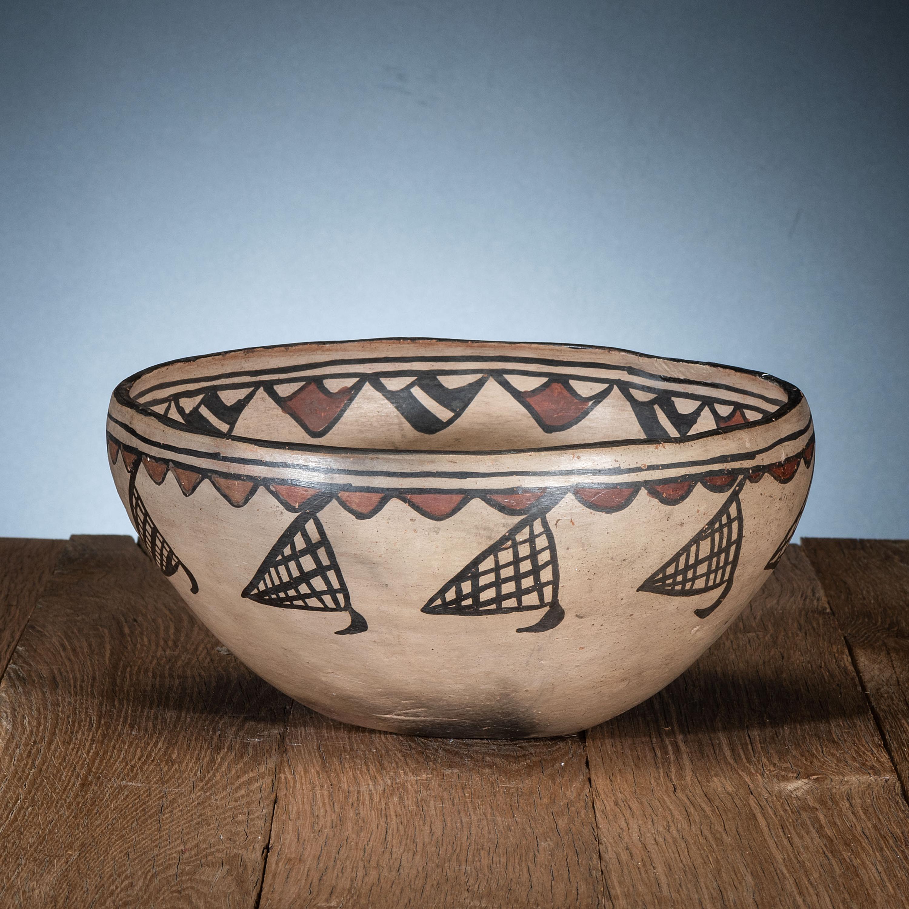 San Ildefonso Polychrome Bowl