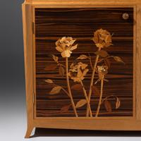 Silas Kopf (American, b. 1949) — Marquetry Cabinet, 2004