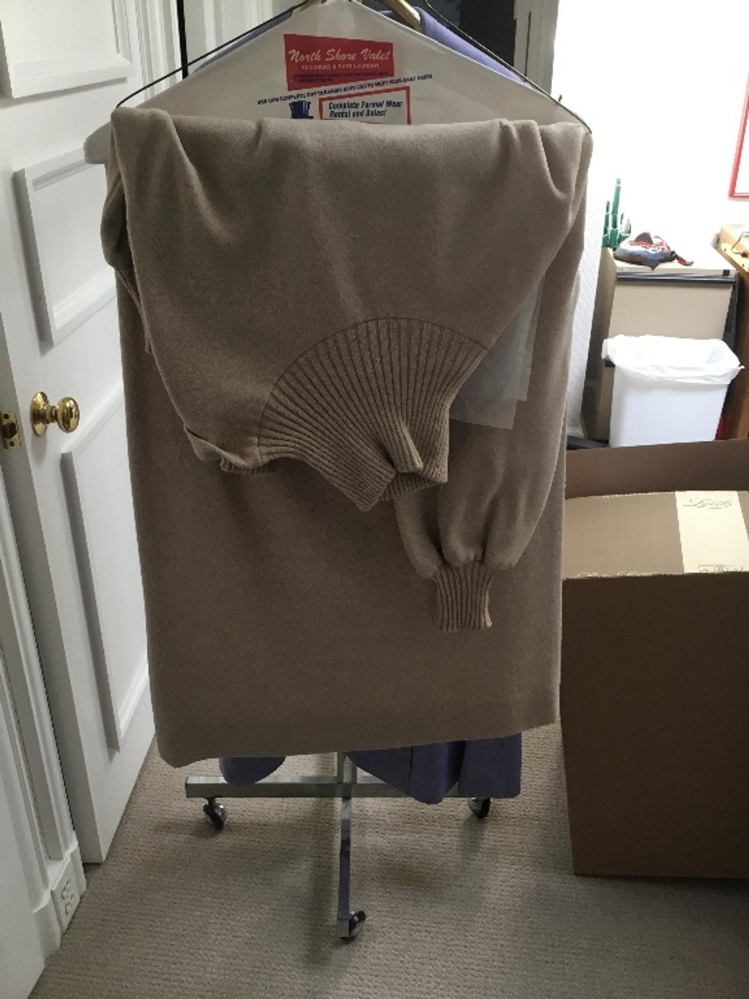 A Halston Beige Sweater, 1970-80s No size label