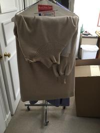 A Halston Beige Sweater, 1970-80s No size label