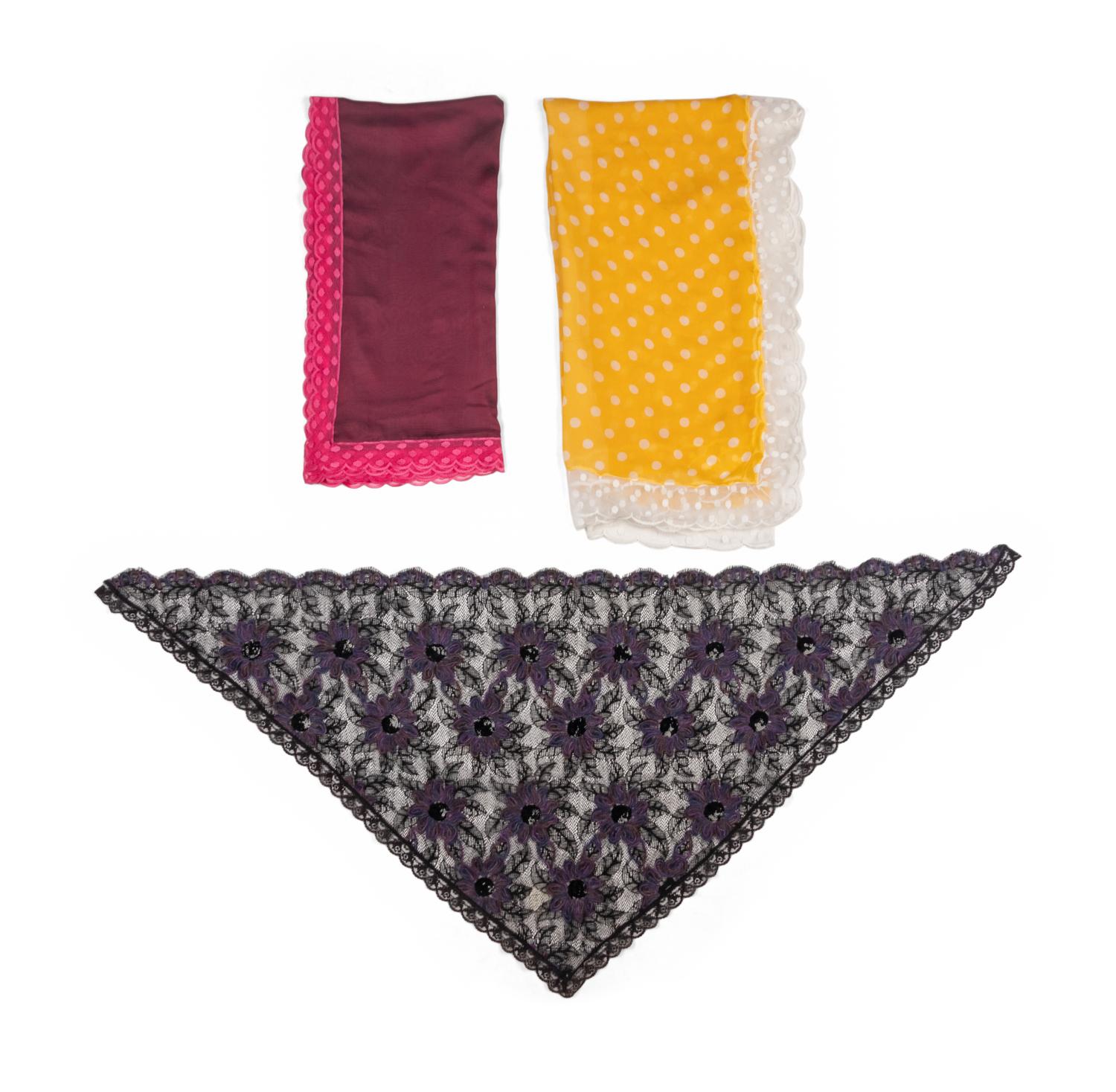 Fourteen Geoffrey Beene Scarves