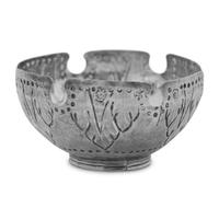 A William and Mary Miniature Silver Monteith Bowl