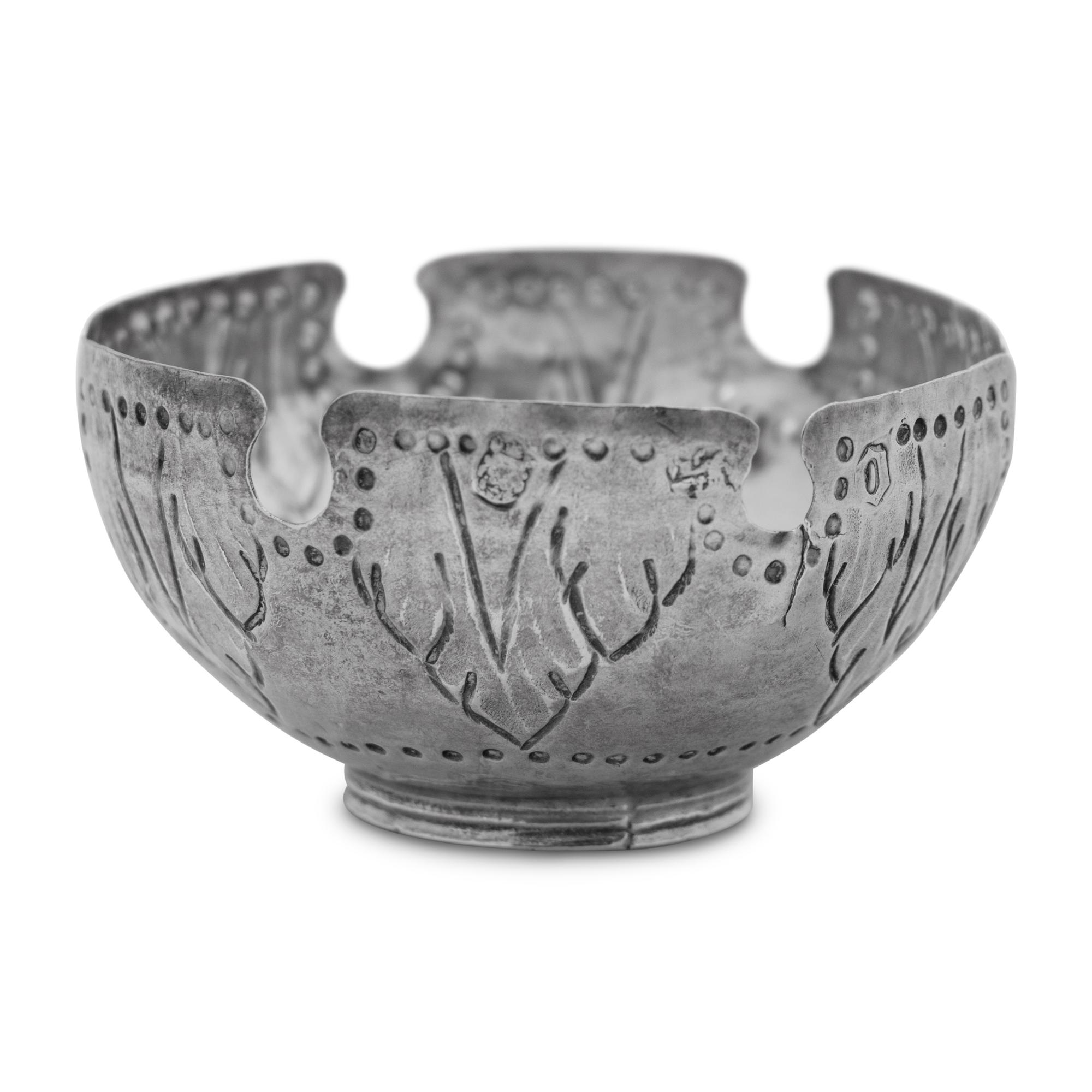 A William and Mary Miniature Silver Monteith Bowl