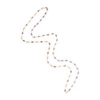 Collection of Multigem and Yellow Gold Necklaces
