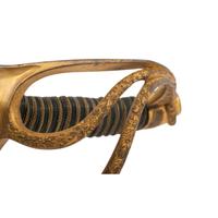 Sauerbier Cavalry Officers' Saber with Etched Blade Presentation to Lieutenant Sullivan 9th PA Cavalry - KIA at Tomkinsville, KY - Fighting John Hunt Morgan's Men