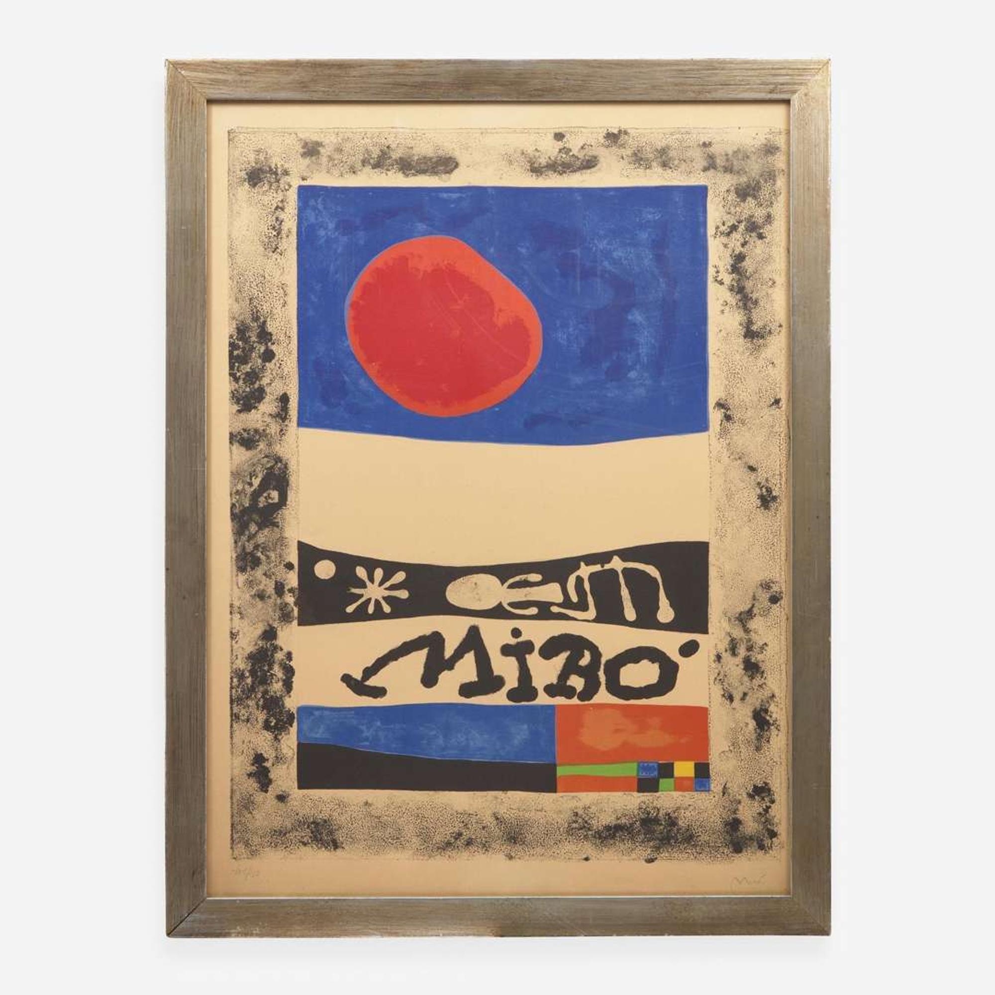 Joan Miró (Spanish, 1893-1983) L'Exposition d'Oeuvres Recentes