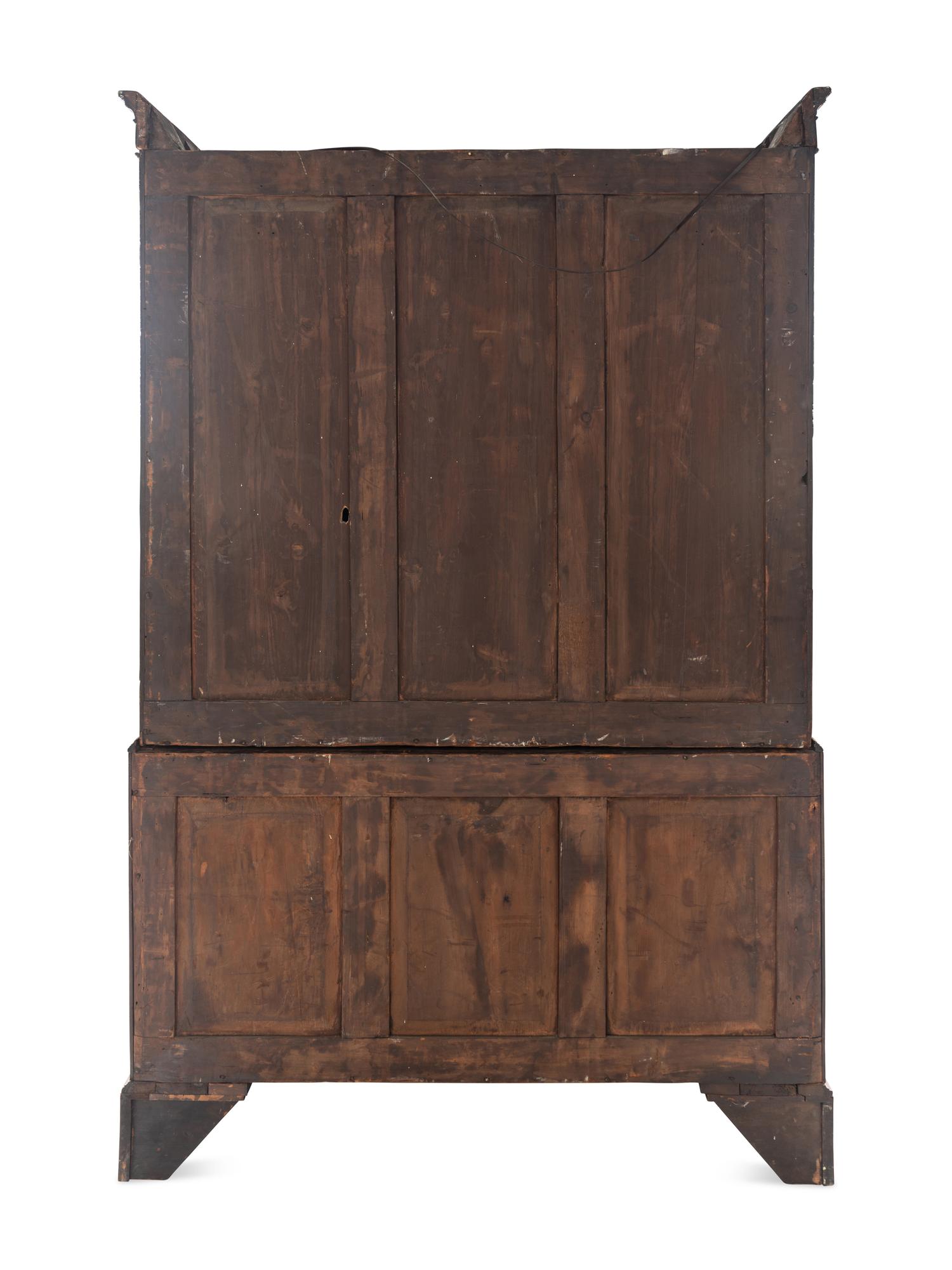 A George III Mahogany Linen Press