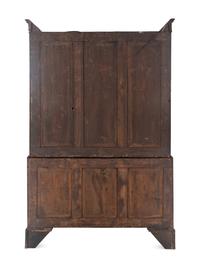 A George III Mahogany Linen Press