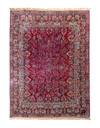 A Sarouk Wool Rug