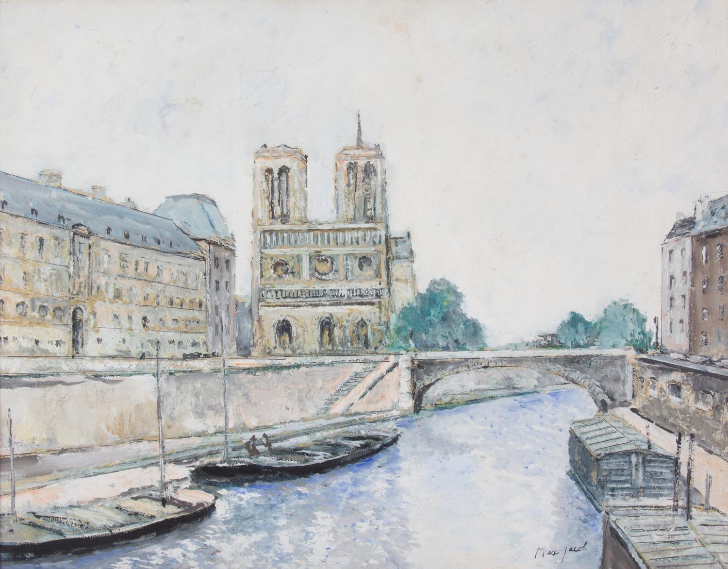 Max Cyprien Jacob, (French, 1876-1944), Notre Dame