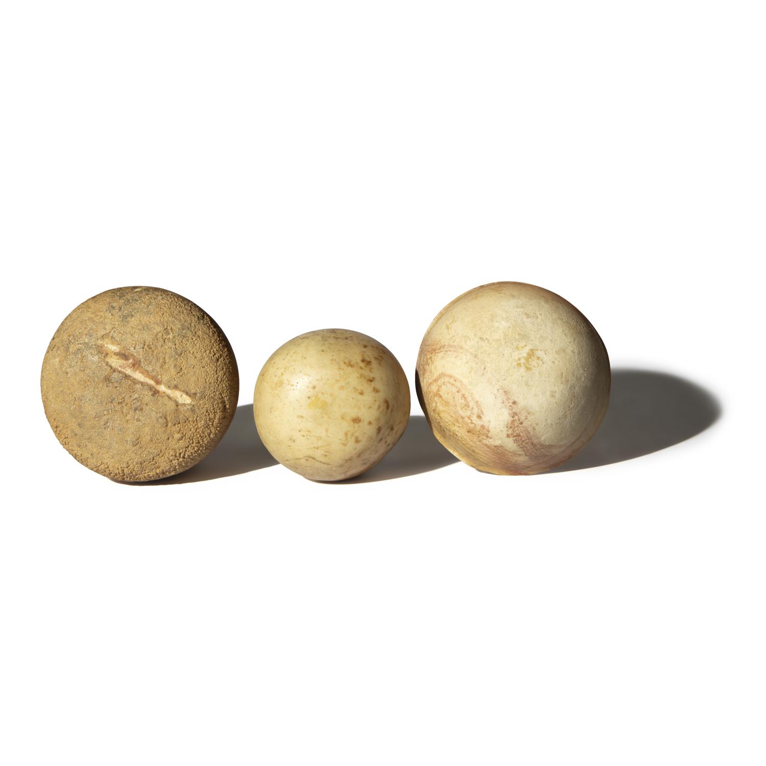 Three Near Eastern Limestone Vessels