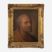 Continental School (18/19th Century) Saint Peter Looking Up