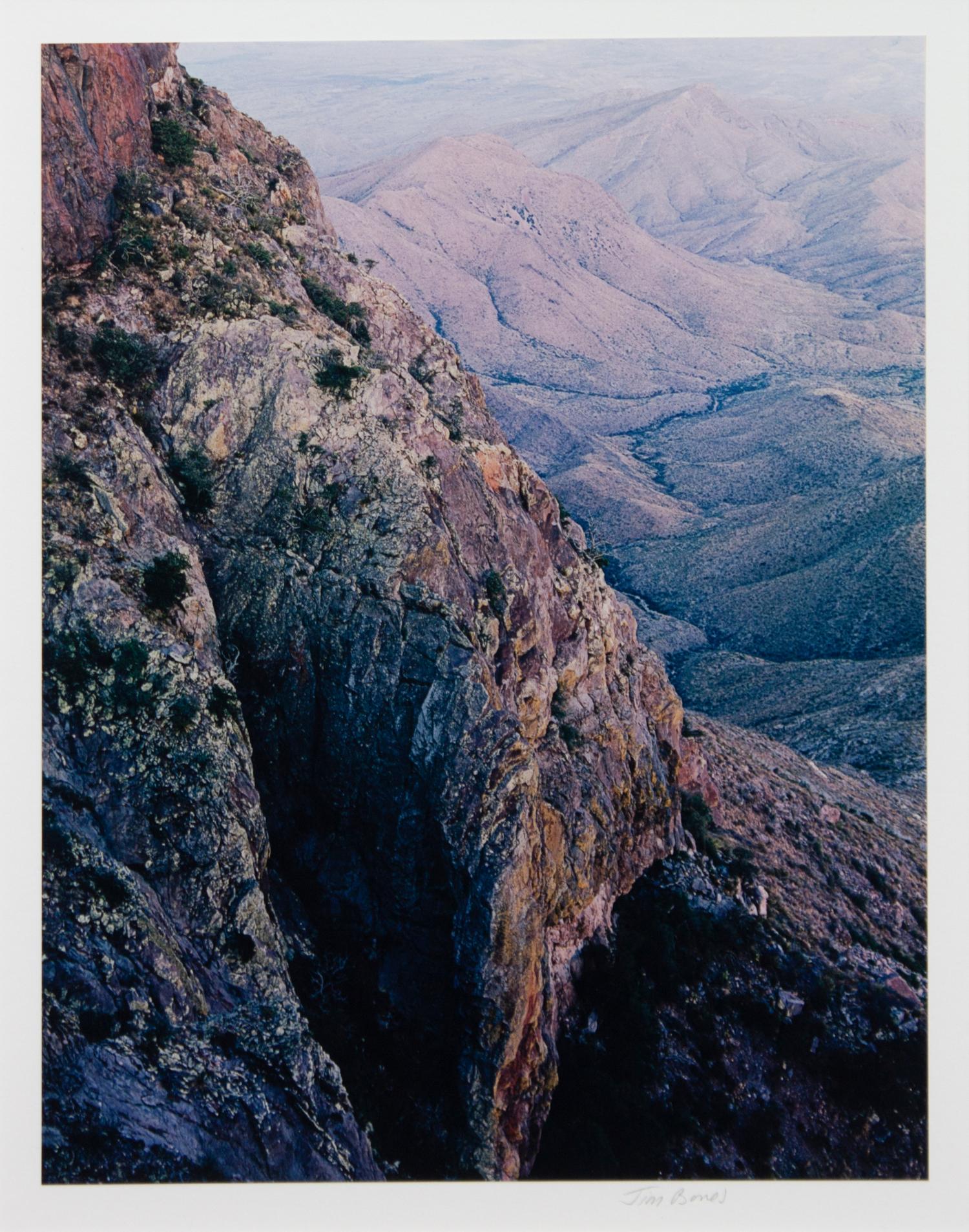Twilight, South Rim, Chisos Mountains, Texas , 1982
