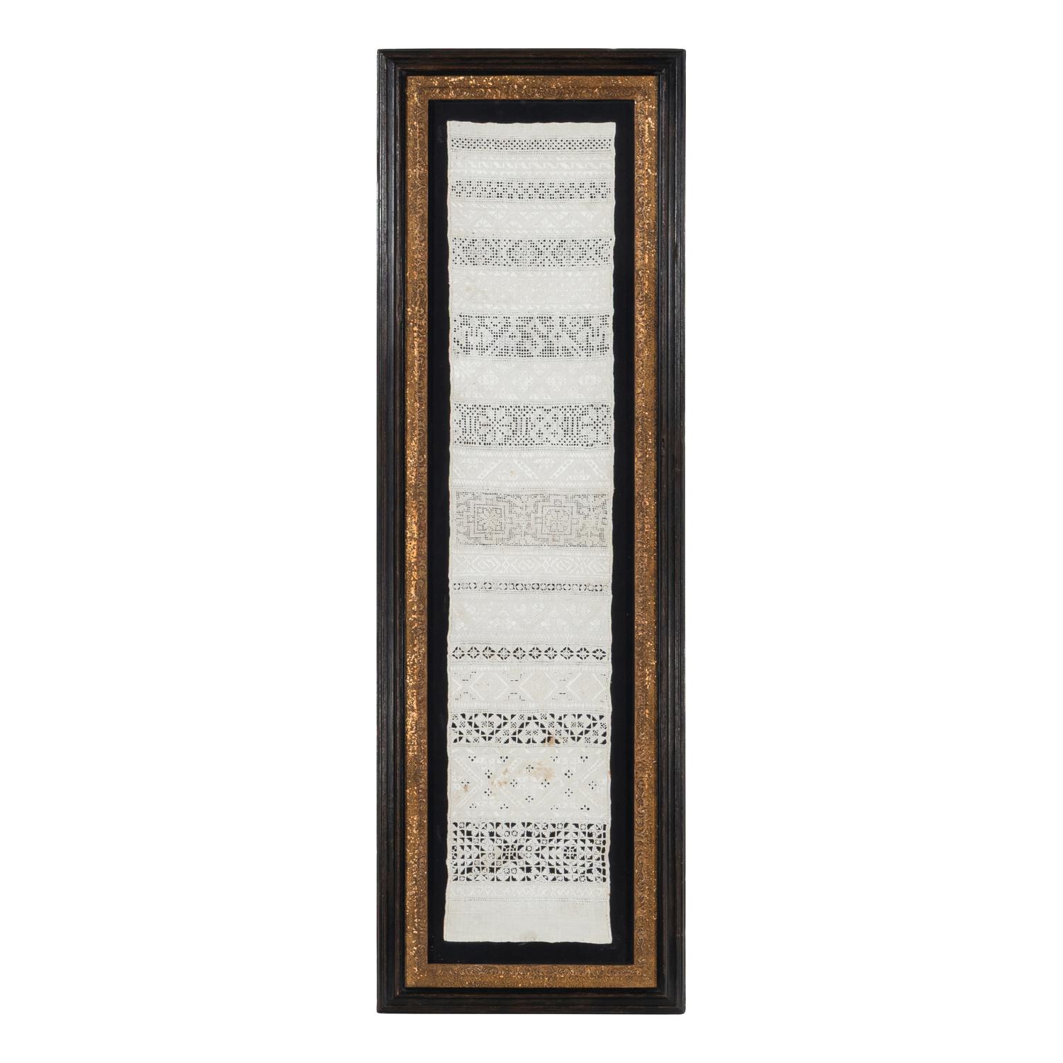 An English Whitework Lace Sampler