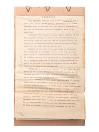 [NATIVE AMERICANS]. A group of documents related to the Sioux, Chippewa, and Cherokee Indians, ca first quarter 20th century.