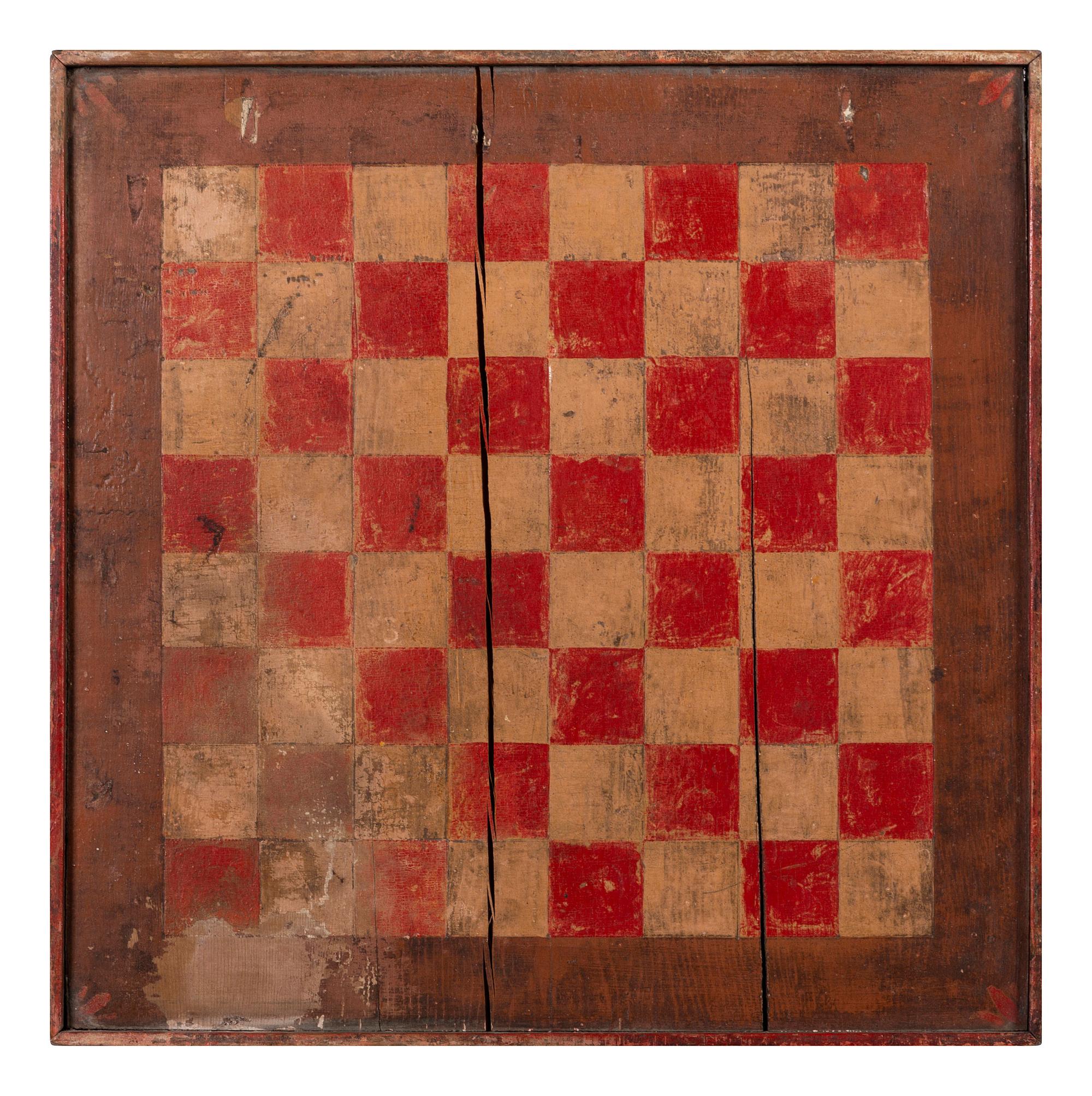 Four Painted Decorated Gameboards