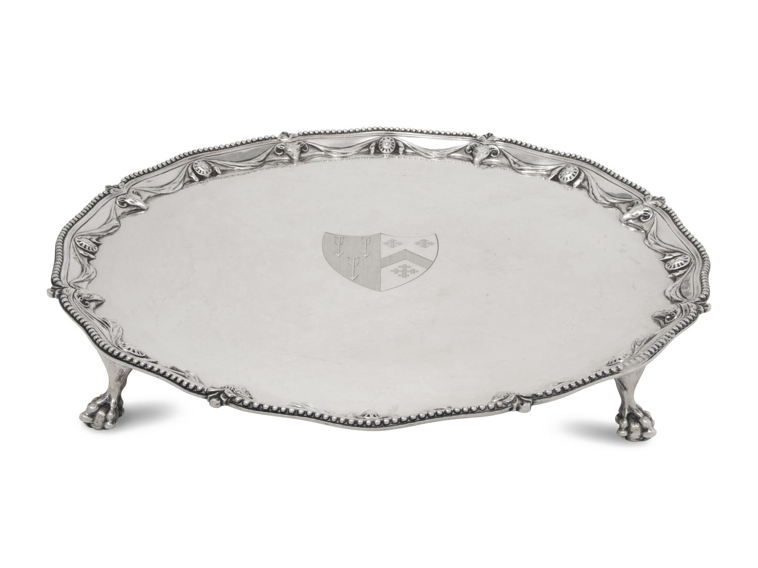 A George III Silver Salver