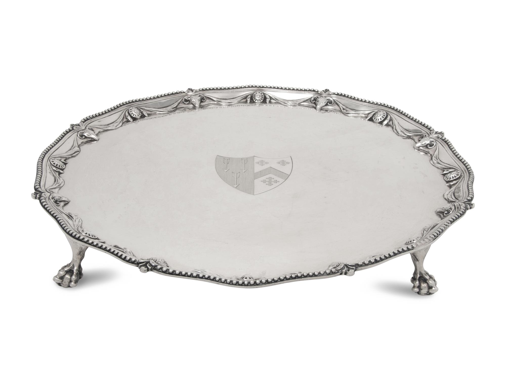 A George III Silver Salver