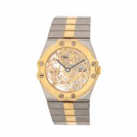 Chopard, Ref. 8023, Yellow Gold and Steel 'St. Moritz' Skeleton Watch