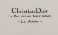 A Christian Dior Le Jardin Part Porcelain Dinner Service