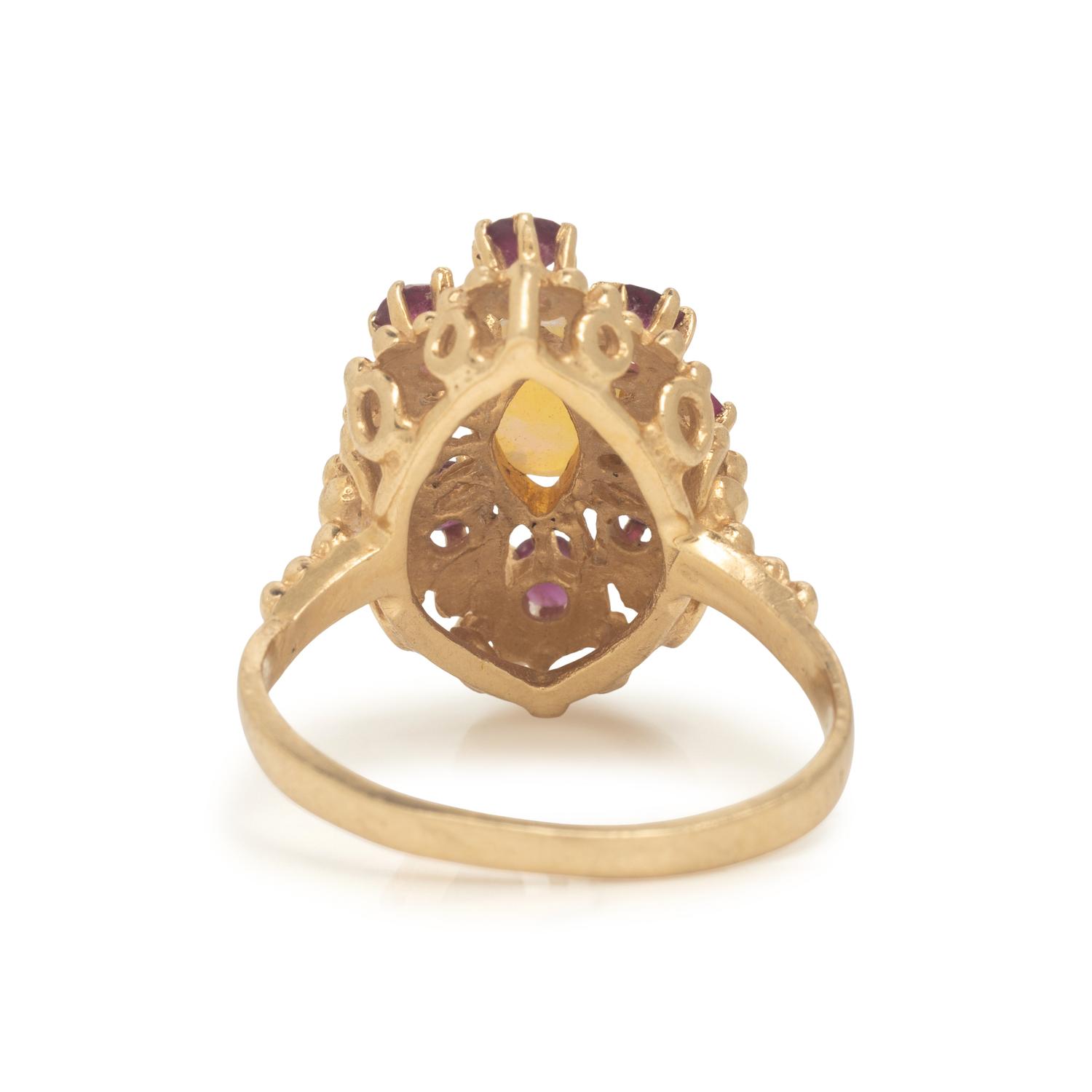 Collection of Four Gemstone Rings