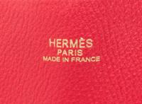 An Hermes Rubis/Bougainvillea 45cm Taurillon Clemence Double Sens Tote, 17.5" x 15.5" x 5".