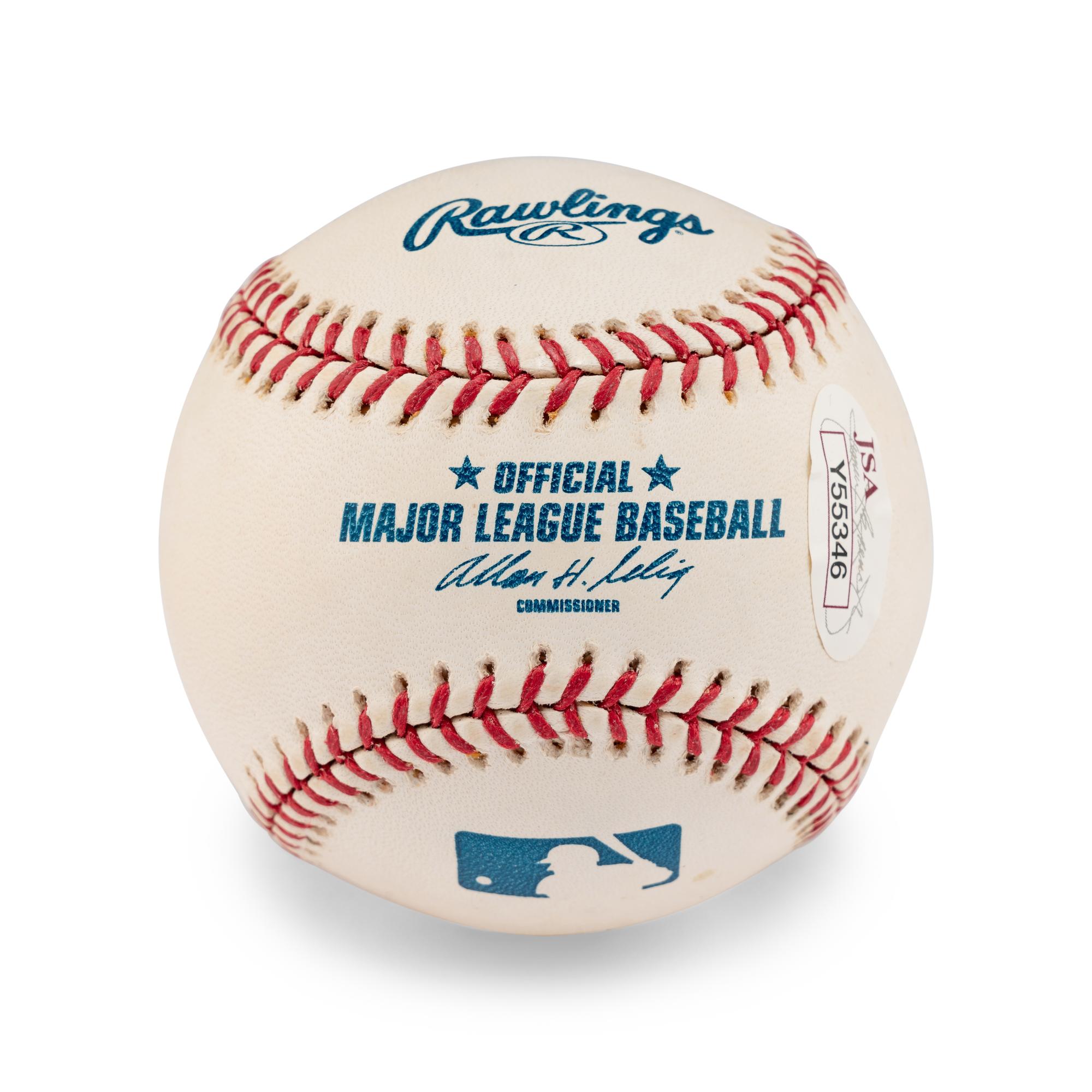 An Albert Pujols Single Signed Autograph Baseball (JSA Letter of Authenticity)