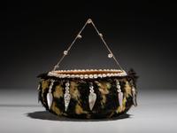 Pomo Gift Basket, with Abalone Shell Drops