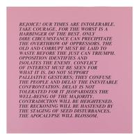 Inflammatory Essays (set of 29) , 1979-1982