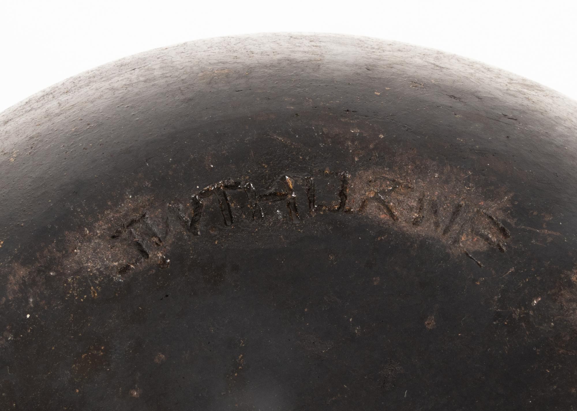Pottery Jar, with Applique Figures