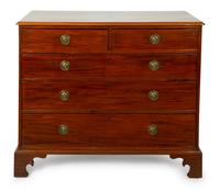 A Regency Style Mahogany Chest of Drawers