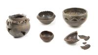 A Group of Four Ceramic Vessels