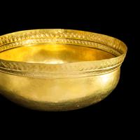A Celtic Gold Bowl