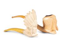 A Collection of Carved Pipes