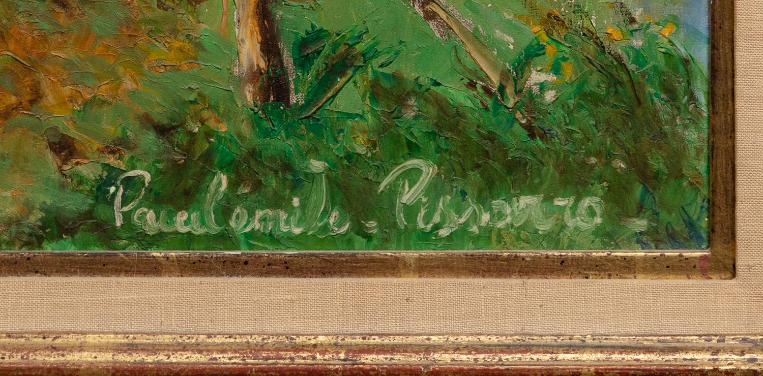 Au printemps, pommier en fleurs