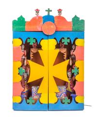 Anonymous, Mid 20th Century, A Mexican Clown Diorama