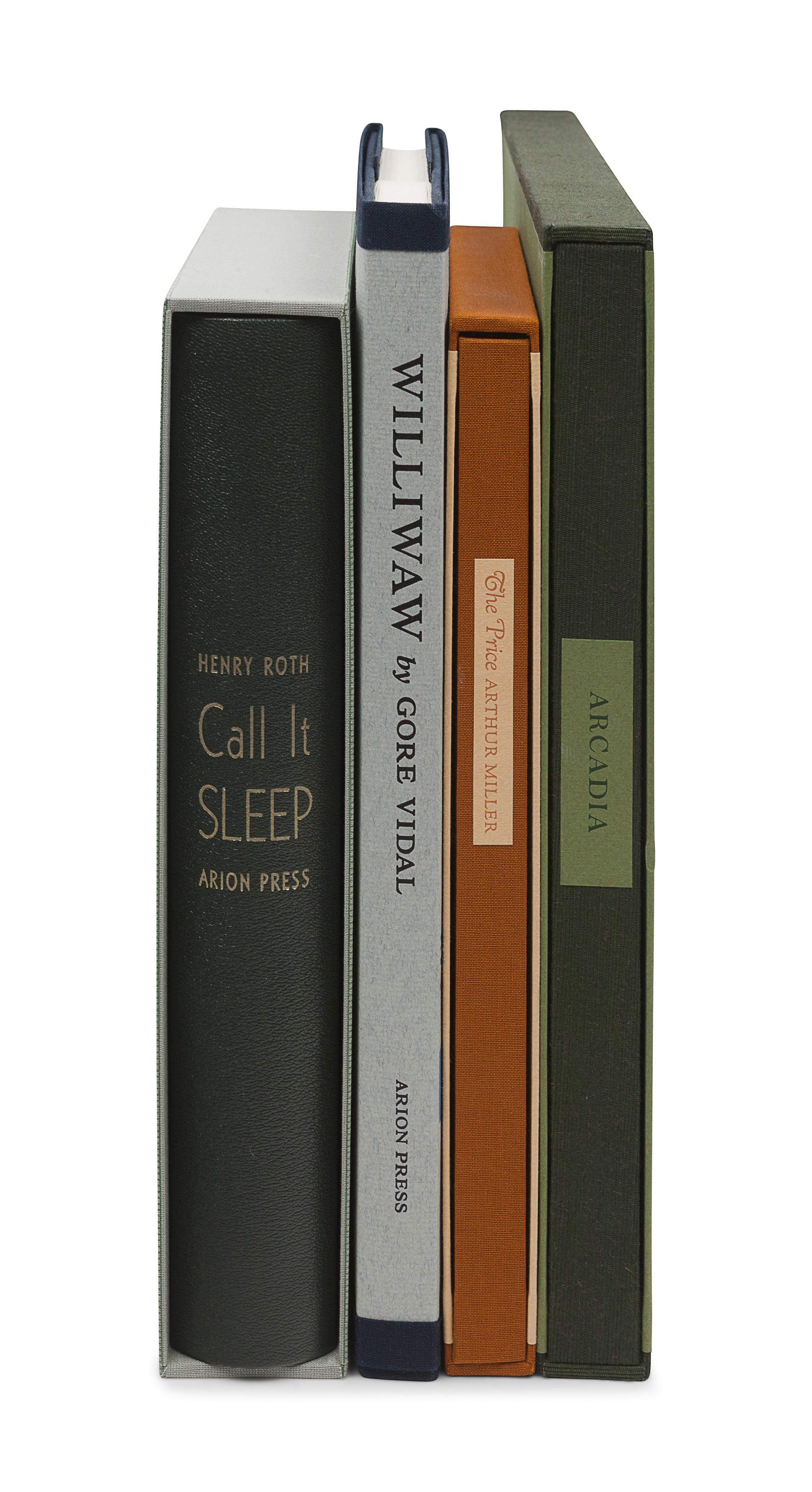[FINE PRESS & LIVRE D'ARTISTE]. -- [ARION PRESS]. A group of 4 works, comprising: