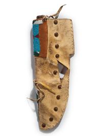 Blackfeet Beaded Knife Sheath, with Knife